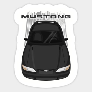Mustang GT 1994 to 1998 SN95 - Black Sticker